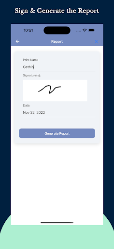 Facilities Compliance App Screen 3