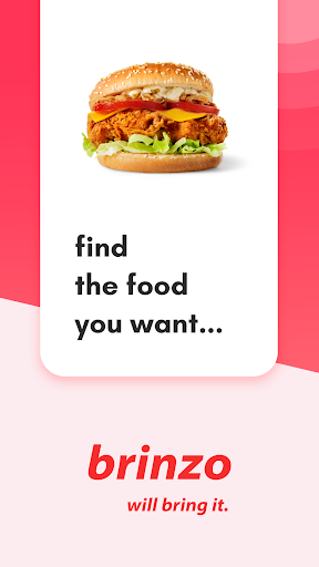 Brinzo - Online Food Delivery Screen 3