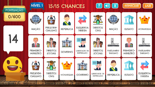 Jogo de memória política Screen 3