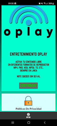 OPLAY Screen 2