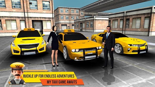 Android application Taxi Simulator 2023: Taxi Game screenshort