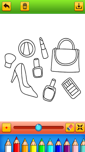 coloring MakeUp women Screen 3