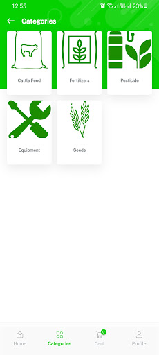 Android application Zaraee.pk screenshort
