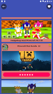 Hedgehog mod Minecraft PE