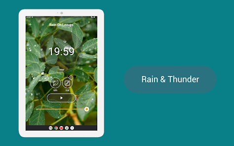 Screenshot 12 Rain Sounds Thunderstorm Sleep android