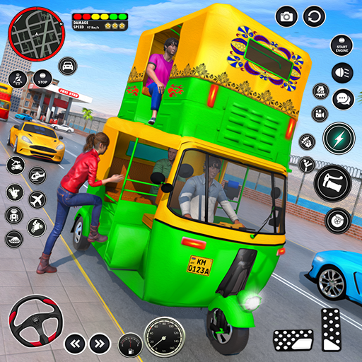 Tuk Tuk Auto Rickshaw Games 3D