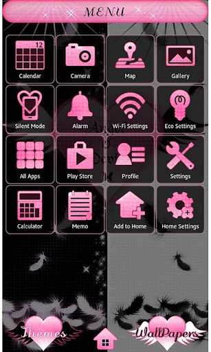 Gothic Theme Angel & Devil Screen 3