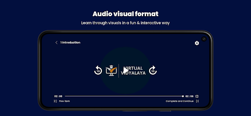 Android application Virtual Vidyalaya screenshort