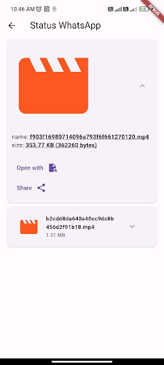 Status Saver Screen 3