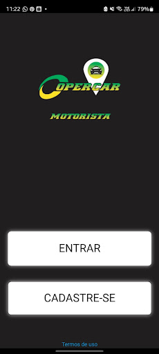 Android application Copercar Mobi Motorista screenshort