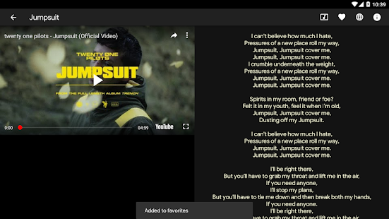 Twenty One Pilots Lyrics 5.0.1 APK screenshots 8
