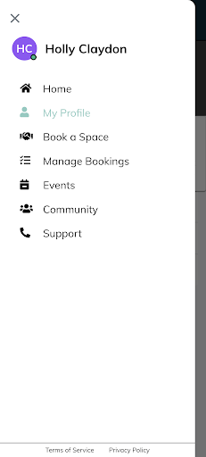 Android application Mantle Space Members screenshort