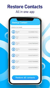 Recover deleted contact Number