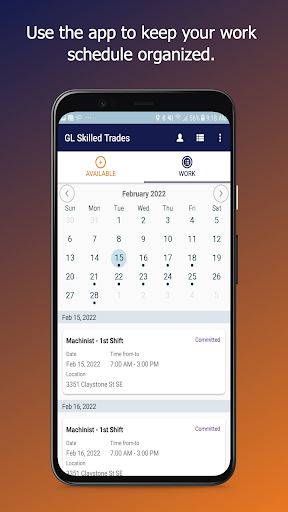 Android application GL Skilled Trades screenshort