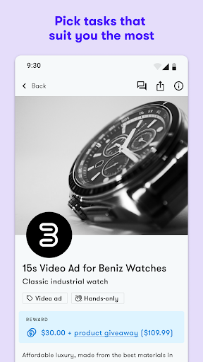 Billo Creator - Sell Content Screen 3