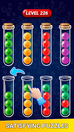 Color Fast Ball Sort Puzzle Screen 2