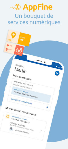Android application AppFine screenshort