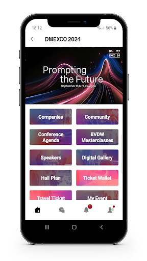 Android application DMEXCO screenshort