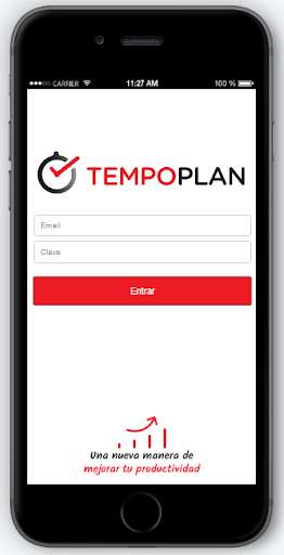 Android application Tempoplan screenshort