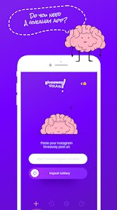 Captura de Pantalla 1 Brain – Sorteo para Instagram android