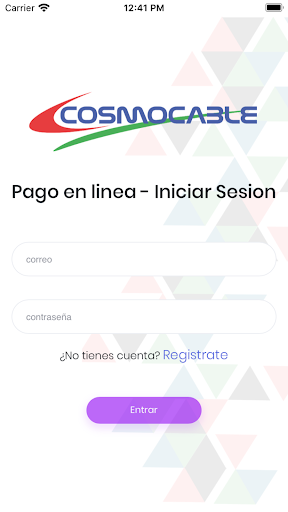 Android application Cosmocable screenshort