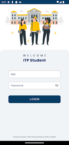 Android application ITP Student screenshort