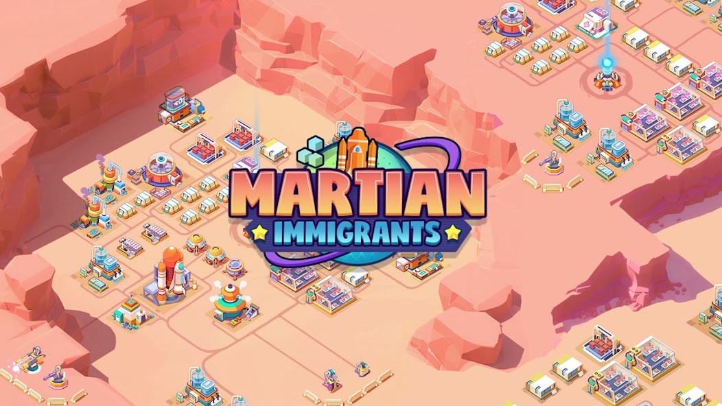Martian Immigrants : Idle Mars 156 APK + Мод (Unlimited money) за Android