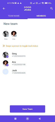 Good Work Screen 3