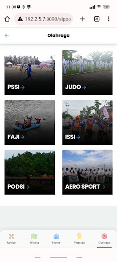 Android application SIPPORA Pessel screenshort