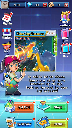 Super Dinosaur Card Battle androidhappy screenshots 2