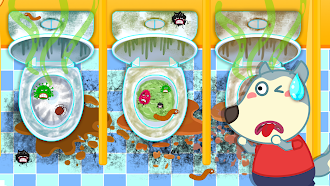 Game screenshot Wolfoo House Cleanup Life apk download