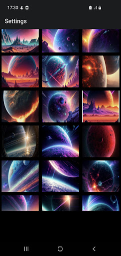 Space Fantasy Art Wallpaper Screen 3