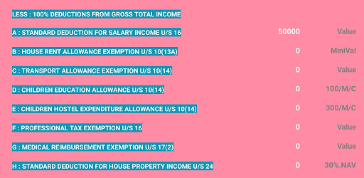 Income Tax Calculator