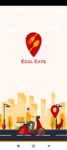 Android application Egaleats Rider screenshort
