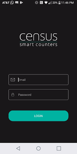 Android application Census Counters Dashboard screenshort