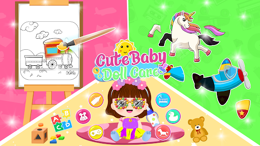 Cute Baby Doll Daycare Dressup