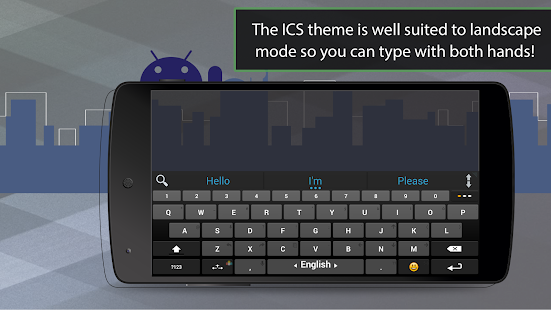 ai.type ICS Theme Pack Capture d'écran