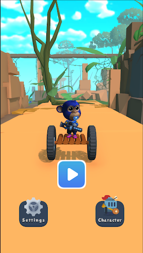 Android application AKC Banana Shooters screenshort