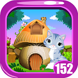 Cute Cat Rescue Game Kavi - 152 icon