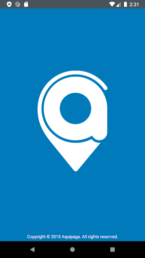 Android application AquiPaga - Conta Digital screenshort