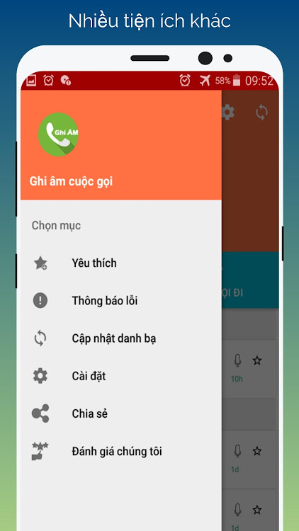 Ghi âm cuộc gọi tự động - 2.0 - (Android)