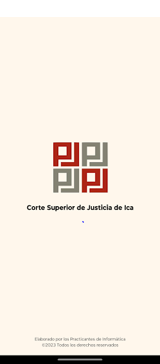 Android application Corte Superior Ica screenshort