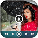 Rain Effect Video Maker : Phot