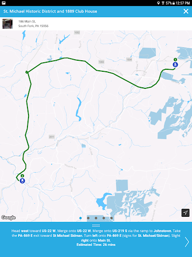 Screenshot of Visit Johnstown