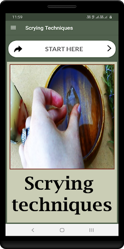 Android application Scrying Techniques screenshort