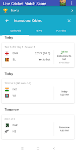 Live Cricket Match Scores