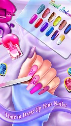 Nail Art Salon Girls Game