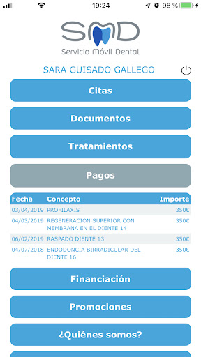 Clinica Dental Sermade Screen 3