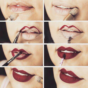 Step by step makeup (lip, eye, face) ud83dudc8e screenshots 5