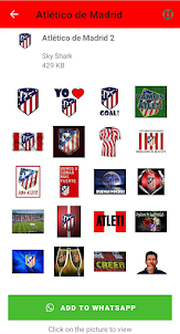 Atletico Madrid Stickers